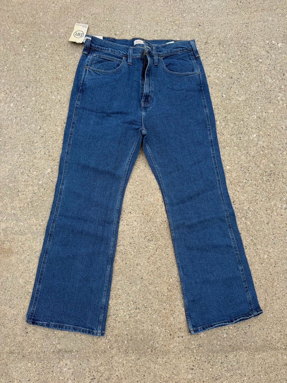 Men’s 36x30 Blue Ranchwear regular bootcut denim jeans NWT
